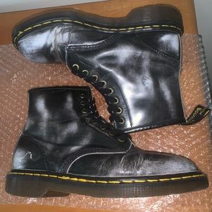 Vintage Dr Doc Martens Boots 90s Unisex Goth Punk
